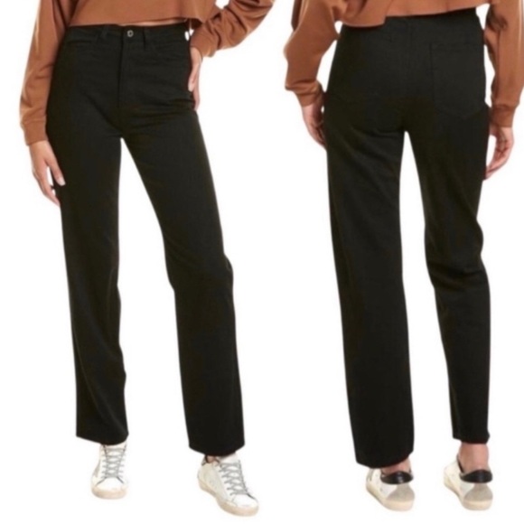 We Wore What Black Rigid Mom Strength Leg Jeans High Rise Size 27 - Picture 1 of 10